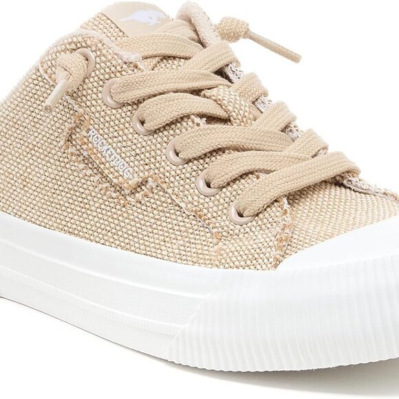 Shoes - Women's Cotton Mule Sneakers Rubber Sole Comfort Indoor Outdoor Casual